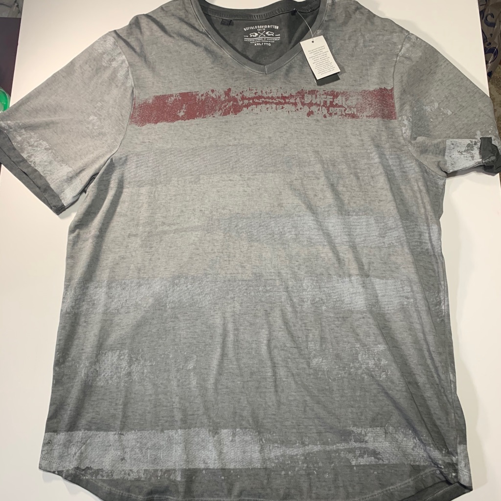 David Buffalo Bottom Graphic Tee
